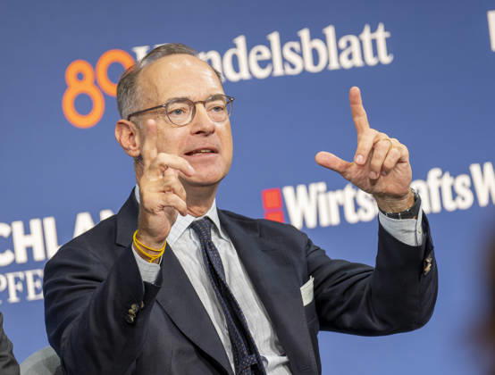 Oliver Bäte, EUR, Germany, Berlin, October 7, 2026 Oliver Bäte, CEO of Allianz SE, attends the anniversary event in Berlin celebrating 80 years of *Handelsblatt* and 100 years of *WirtschaftsWoche*