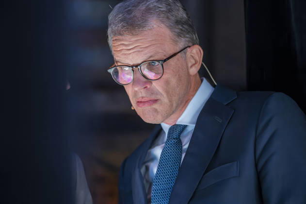 Christian Sewing, EUR, Germany, Berlin, October 7, 2026: Panel discussion with Christian Sewing, CEO of Deutsche Bank, who is attending the anniversary event in Berlin celebrating 80 years of *Handelsblatt* and 100 years of *WirtschaftsWoche*