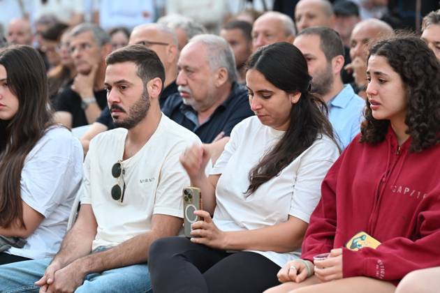 October 7, 2026, Kfar Aza, Israel: KFAR AZA, ISRAEL, OCTOBER 7, 2026: Residents and families gather for a memorial ceremony at Kibbutz Kfar Aza at 6:29 a.m., marking three years since the Hamas-led attack on southern Israel on October 7, 2023. Kfar Aza, a community near the Gaza border, was among the Israeli communities hardest hit during the assault. The ceremony began at the time the attack started three years earlier as communities across southern Israel held commemorations for the victims. Photo JNA Press. Kfar Aza Israel - ZUMAq101 20261007_zna_q101_037 Copyright: xPaulinaxPatimerx