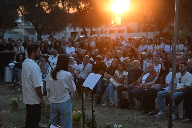 October 7, 2026, Kfar Aza, Israel: KFAR AZA, ISRAEL, OCTOBER 7, 2026: Residents and families gather for a memorial ceremony at Kibbutz Kfar Aza at 6:29 a.m., marking three years since the Hamas-led attack on southern Israel on October 7, 2023. Kfar Aza, a community near the Gaza border, was among the Israeli communities hardest hit during the assault. The ceremony began at the time the attack started three years earlier as communities across southern Israel held commemorations for the victims. Photo JNA Press. Kfar Aza Israel - ZUMAq101 20261007_zna_q101_043 Copyright: xPaulinaxPatimerx