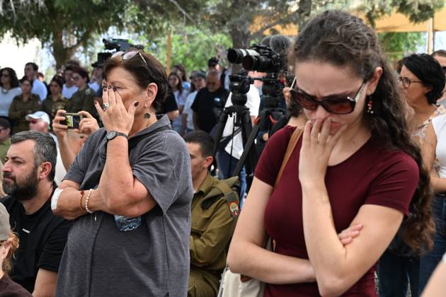 October 7, 2026, Kfar Aza, Israel: KFAR AZA, ISRAEL, OCTOBER 7, 2026: Residents and families gather for a memorial ceremony at Kibbutz Kfar Aza at 6:29 a.m., marking three years since the Hamas-led attack on southern Israel on October 7, 2023. Kfar Aza, a community near the Gaza border, was among the Israeli communities hardest hit during the assault. The ceremony began at the time the attack started three years earlier as communities across southern Israel held commemorations for the victims. Photo JNA Press. Kfar Aza Israel - ZUMAq101 20261007_zna_q101_051 Copyright: xPaulinaxPatimerx