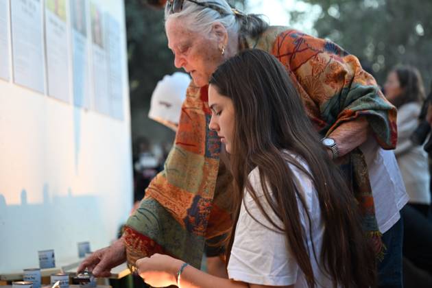 October 7, 2026, Kfar Aza, Israel: KFAR AZA, ISRAEL, OCTOBER 7, 2026: Residents and families gather for a memorial ceremony at Kibbutz Kfar Aza at 6:29 a.m., marking three years since the Hamas-led attack on southern Israel on October 7, 2023. Kfar Aza, a community near the Gaza border, was among the Israeli communities hardest hit during the assault. The ceremony began at the time the attack started three years earlier as communities across southern Israel held commemorations for the victims. Photo JNA Press. Kfar Aza Israel - ZUMAq101 20261007_zna_q101_056 Copyright: xPaulinaxPatimerx