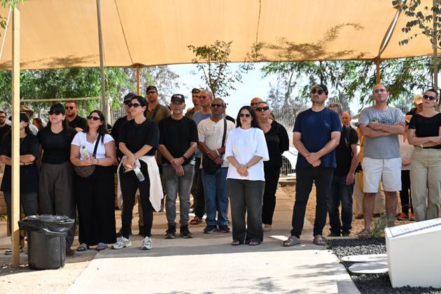 October 7, 2026, Kfar Aza, Israel: KFAR AZA, ISRAEL, OCTOBER 7, 2026: Residents and families gather for a memorial ceremony at Kibbutz Kfar Aza at 6:29 a.m., marking three years since the Hamas-led attack on southern Israel on October 7, 2023. Kfar Aza, a community near the Gaza border, was among the Israeli communities hardest hit during the assault. The ceremony began at the time the attack started three years earlier as communities across southern Israel held commemorations for the victims. Photo JNA Press. Kfar Aza Israel - ZUMAq101 20261007_zna_q101_060 Copyright: xPaulinaxPatimerx