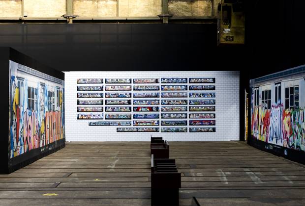AMSTERDAM - New York photographer and documentary filmmaker Henry Chalfant during a press event preceding the opening of his exhibition ART IS NOT A CRIME at STRAAT Museum on the NDSM site. REMKO DE WAAL ANP netherlands out - belgium out  Copyright: xx x571764079x originalFilename: 571764079