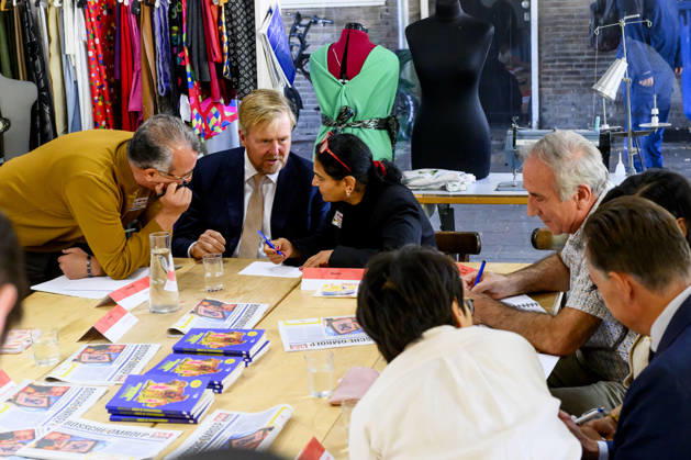 07-10-2026 Bosch King Willem-Alexander visited the Bike House, world kitchen and the Boschveld Garden at the Copernikkel, a cooperative of various resident-led initiatives and participating in the SAMEN lokaal program, in Den Bosch. Â  Copyright: xPPEx