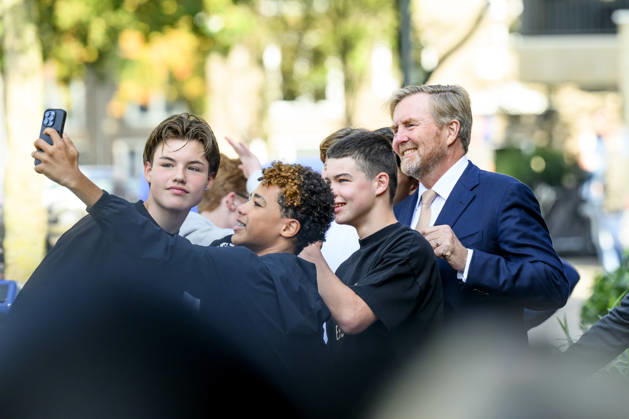 07-10-2026 Bosch King Willem-Alexander visited the Bike House, world kitchen and the Boschveld Garden at the Copernikkel, a cooperative of various resident-led initiatives and participating in the SAMEN lokaal program, in Den Bosch. Â  Copyright: xPPEx