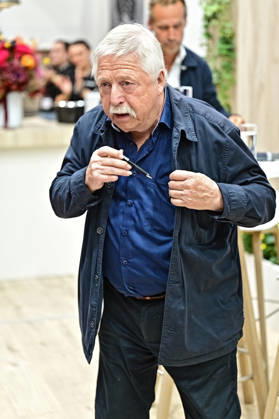 Frankfurt Book Fair 2026: Singer-songwriter and poet Wolf Biermann on October 7, 2026, at the Frankfurt Book Fair 20261007MWI151831