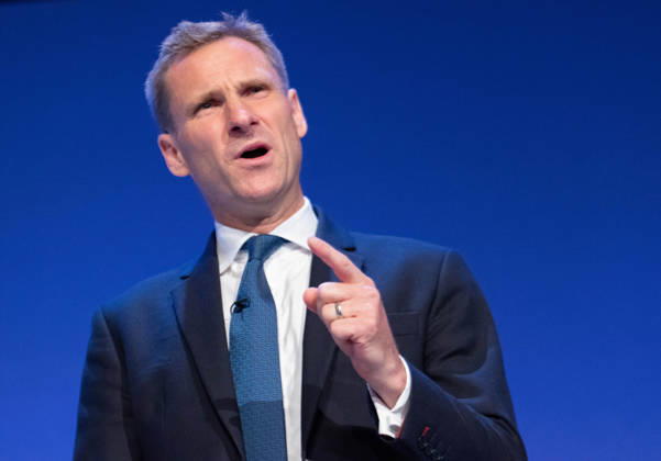 Shadow Home Secretary Chris Philp at the Conservative Party in Birmingham, UK - 07 Oct 2026 Shadow Home Secretary Chris Philp addresses the Conservative Party faithful. On the final day of the 2026 Conservative Party Conference, Chris Philp outlined his fiery vision for law, order, and border security. Birmingham United Kingdom Copyright: xGaryxRobertsx xSOPAxImagesx GROBERTS-5