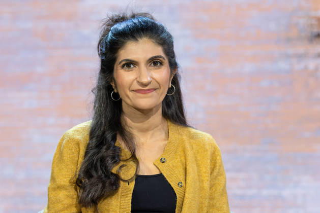 Frankfurt Book Fair 2026: Shida Bazyar, winner of the 2026 German Book Prize, will present her award-winning book *Die Lücken* on the literature stage hosted by ARD, ZDF, and 3sat, Frankfurt am Main, Hesse, Germany, Messegelände