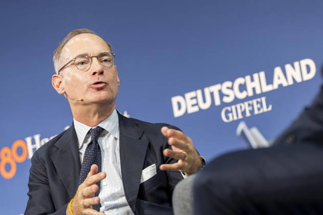 Oliver Bäte, EUR, Germany, Berlin, October 7, 2026 Oliver Bäte, CEO of Allianz SE, attends the anniversary event in Berlin celebrating 80 years of *Handelsblatt* and 100 years of *WirtschaftsWoche*