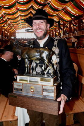Andreas Dumberger, 2026 State Air Rifle Shooting Champion, Munich, October 4, 2026, Theresienwiesn, Oktoberfest, Schützen Festzelt, State Shooting Competition, Award Ceremony for This Year s Shooting Champions, Photo, Munich