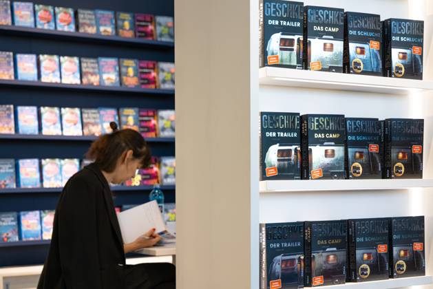 Visitors to the 78th Frankfurt Book Fair immerse themselves in new releases at the book fair in Frankfurt am Main. The 78th Frankfurt Book Fair will take place October 7–11, 2026, at the Frankfurt am Main Exhibition Center in Hesse, Germany. 2026-10-07_frankfurter-buchmesse_03