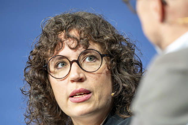 Isabella Weber, EUR, Germany, Berlin, October 7, 2026 Isabella Weber, Associate Professor of Economics at the University of Massachusetts Amherst, at the anniversary event in Berlin celebrating 80 years of *Handelsblatt* and 100 years of *WirtschaftsWoche*