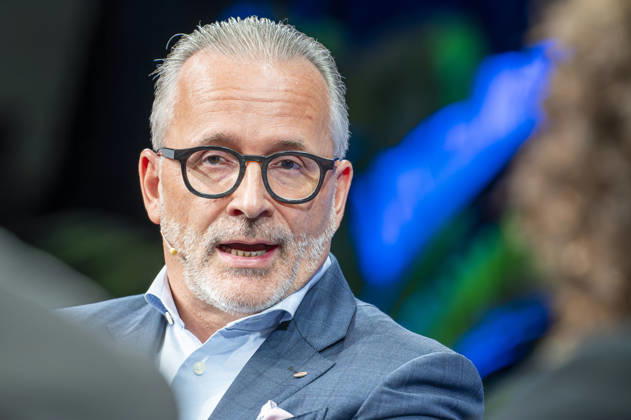 Carsten Knobel, EUR, Germany, Berlin, October 7, 2026 Carsten Knobel, CEO of Henkel Europe, attends the anniversary event in Berlin celebrating 80 years of *Handelsblatt* and 100 years of *WirtschaftsWoche*
