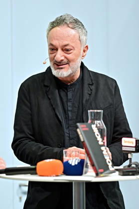 Frankfurt Book Fair 2026: Author Feridun Zaimoglu on October 7, 2026, at the Frankfurt Book Fair 20261007MWI151331