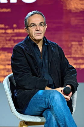 Frankfurt Book Fair 2026: Author Navid Kermani on October 7, 2026, at the Frankfurt Book Fair 20261007MWI151372