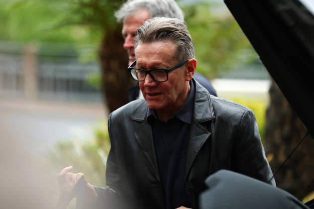 October 7, 2026, Dinard, Bretagne, France: English filmmaker and producer STEPHEN WOOLEY arrives ahead of the 37th Dinard British and Irish Film Festival in Dinard, France. Dinard France - ZUMAc179 20261007_zep_c179_002 Copyright: xMickaelxChavetx