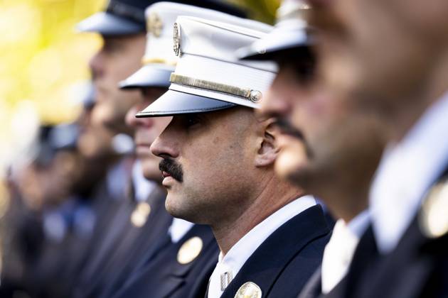 October 7, 2026, New York City, New York, United States: FDNY Firefighters at the 119th Annual FDNY (Fire Department of the City of New York) Memorial Service in New York City. New York City United States  - ZUMAb161 20261007_aap_b161_001 Copyright: xMichaelxBrochsteinx