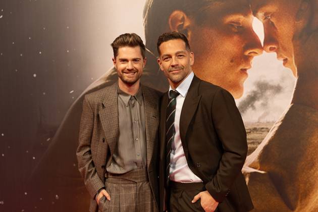 Director Lukas Dhondt and partner Davy Parmentier pictured during the opening of Gent International Film Festival, with the opening film Coward by Gent director Dhont on Wednesday 7 October 2026. The 53rd edition of Film Fest Gent takes place from 07 to 18 October. Coward is Dhont s third feature film and this is the third time a film by Dhont has opened the festival. This previously happened with Girl in 2018 and Close in 2022. JAMES ARTHUR PHOTOGRAPHY  JAMESxARTHURxGEKIERE 189086698