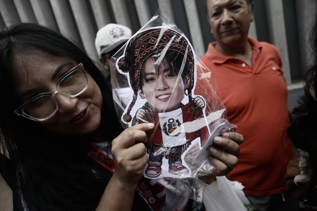 BTS Arirang tour kicks off in Peru LIMA, PERU - OCTOBER 7: Thousands of BTS fans known as ARMY gather around San Marcos Stadium ahead of the first of three concerts the South Korean band is set to perform in Lima, Peru on October 7, 2026. Fans from across Peru and abroad arrived early to attend the highly anticipated show from BTS s Arirang world tour. Klebher Vasquez Anadolu Lima Peru. Editorial use only. Please get in touch for any other usage. Copyright: x2026xAnadoluxKlebherxVasquezx