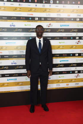 IPA89410565 - Pedro Mba Obang on the red carpet at the Gentleman Fair Play Awards, October 7, 2026 _ Scuola Teulie, Milan, during the 2026 Gentleman Fair Play Awards, News in Milan, Italy, October 7, 2026 Copyright: xLucaxMicheli LiveMediax xLucaxMicheli LiveMediax IPA89410565