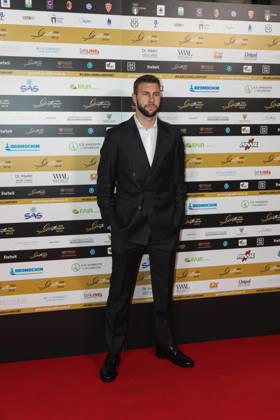 IPA89410551 - Strahinja Pavlovic on the red carpet at the Gentleman Fair Play Awards, October 7, 2026 _ Scuola Teulie, Milan, during the 2026 Gentleman Fair Play Awards, News in Milan, Italy, October 7, 2026 Copyright: xLucaxMicheli LiveMediax xLucaxMicheli LiveMediax IPA89410551