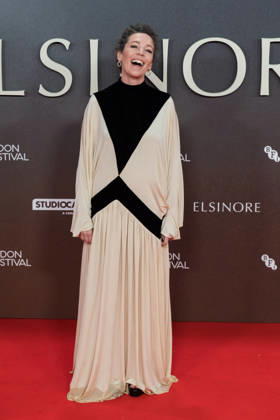 Elsinore opening night gala at BFI London Film Festival LONDON, UNITED KINGDOM - OCTOBER 07: Olivia Colman attends the opening night gala of Elsinore during the 70th BFI London Film Festival at the Royal Festival Hall in London, United Kingdom on October 07, 2026. Wiktor Szymanowicz Anadolu London United Kingdom. Editorial use only. Please get in touch for any other usage.  Copyright: x2026xAnadoluxWiktorxSzymanowiczx