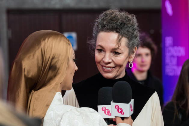 Elsinore opening night gala at BFI London Film Festival LONDON, UNITED KINGDOM - OCTOBER 07: Olivia Colman attends the opening night gala of Elsinore during the 70th BFI London Film Festival at the Royal Festival Hall in London, United Kingdom on October 07, 2026. Wiktor Szymanowicz Anadolu London United Kingdom. Editorial use only. Please get in touch for any other usage.  Copyright: x2026xAnadoluxWiktorxSzymanowiczx