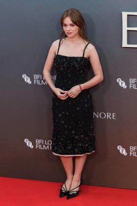 Elsinore Opening Night Gala at BFI London Film Festival LONDON, UNITED KINGDOM - OCTOBER 07: Sadie Soverall attends the opening night gala of Elsinore during the 70th BFI London Film Festival at the Royal Festival Hall in London, United Kingdom on October 07, 2026. Wiktor Szymanowicz Anadolu London United Kingdom. Editorial use only. Please get in touch for any other usage. Copyright: x2026xAnadoluxWiktorxSzymanowiczx