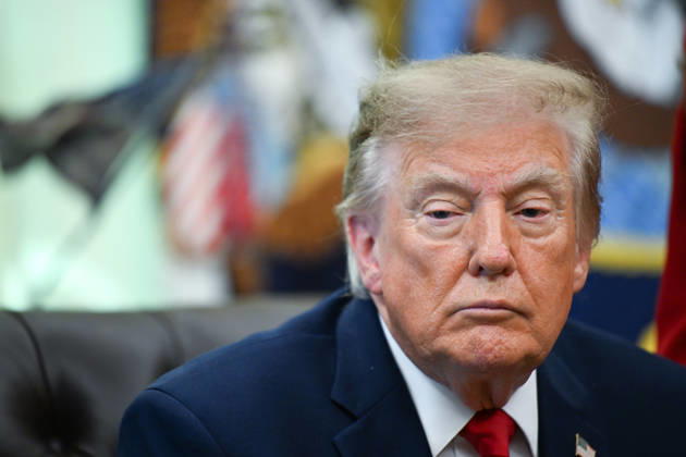 WASHINGTON, DC - OCT. 7: United States President Donald J Trump listens during an announcement on Trump Accounts in the Oval Office of the White House in Washington, DC, USA, on Wednesday, October 7, 2026. Copyright: xAnnabellexGordon PoolxviaxCNPx MediaPunchx