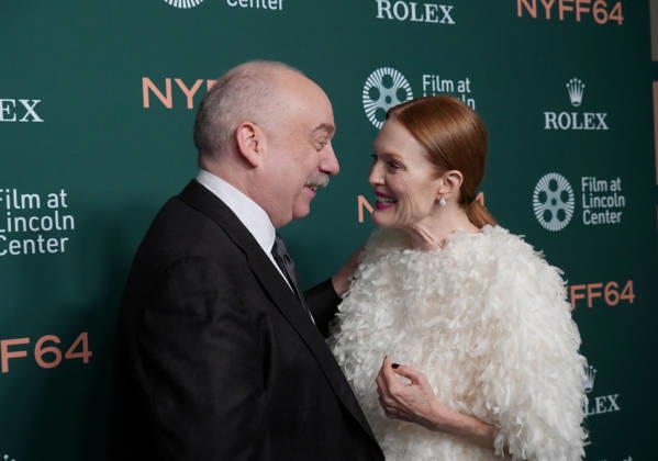 October 7, 2026, New York, Ny, USA: PAUL GIAMATTI and JULIANNE MOORE attend Ã¢â‚¬ËœThe DebutÃ¢â‚¬â ¢ Red Carpet Arrivals at the 64th New York Film Festival,.Alice Tully Hall, Lincoln Center, NYC.October 7, 2026 . The Debut Red Carpet Arrivals At The 64th New York Film Festival,.Alice Tully Hall, Lincoln Center, NYC.October 7, 2026 . New York USA  - ZUMAms4_ 20261007_faf_ms4_006 Copyright: xSoniaxMoskowitzxGordonx