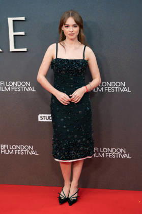 Elsinore 2026 Opening Gala during the 70th BFI London Film Festival at The Royal Festival Hall in London, UK - 7 OCT 2026. Sadie Soverall attends the Elsinore 2026 Opening Gala during the 70th BFI London Film Festival at The Royal Festival Hall . London United Kingdom Copyright: xLounisxTiarx xSOPAxImagesx _DSC3202