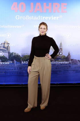 Sinha Melina Gierke at the photo call celebrating the 40th anniversary of the ARD series *Großstadtrevier* at the Astor Film Lounge in Hamburg, October 7, 2026 Foto:xgbrcix xFuturexImagex grossstadtrevier_6006