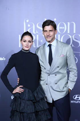Talento Fashion Awards - Madrid Olivia Palermo, Johannes Huebl attends 5th Talento Fashion Awards Photocall at Espacio La Salle by Eneldo on October 7, 2026 in Madrid, Spain Photo by ABACAPRESS.COM Madrid Madrid Spain  Copyright: xABACAx