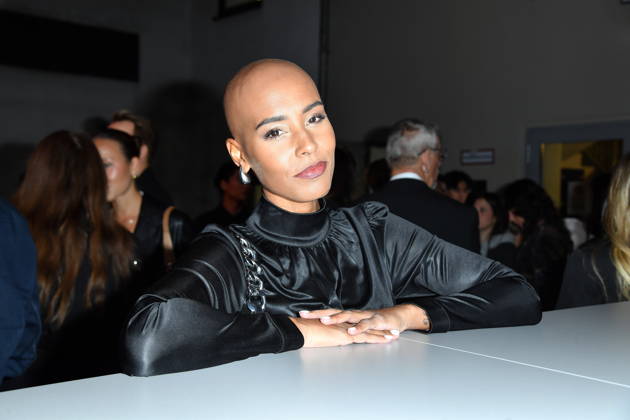 ABOUT YOU Opera Fashion Show: Sharon Battiste at the ABOUT YOU Opera Fashion Show in Berlin on October 7, 2026 Copyright: xEventpressxBerndtx
