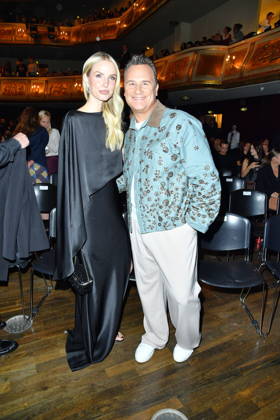 ABOUT YOU Opera Fashion Show: Leonie Hanne and Guido Maria Kretschmer at the ABOUT YOU Opera Fashion Show in Berlin on October 7, 2026 Copyright: xEventpressxBerndtx