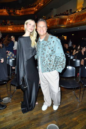 ABOUT YOU Opera Fashion Show: Leonie Hanne and Guido Maria Kretschmer at the ABOUT YOU Opera Fashion Show in Berlin on October 7, 2026 Copyright: xEventpressxBerndtx