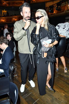 ABOUT YOU Opera Fashion Show: Jan Köppen and Marina Hoermanseder at the ABOUT YOU Opera Fashion Show in Berlin on October 7, 2026 Copyright: xEventpressxBerndtx