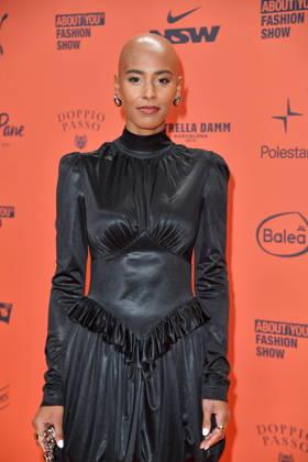 ABOUT YOU Opera Fashion Show: Sharon Battiste at the ABOUT YOU Opera Fashion Show in Berlin on October 7, 2026 Copyright: xEventpressxBerndtx