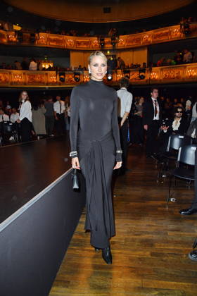 ABOUT YOU Opera Fashion Show: Lena Gercke at the ABOUT YOU Opera Fashion Show in Berlin on October 7, 2026 Copyright: xEventpressxBerndtx