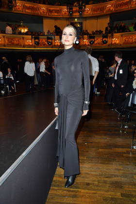 ABOUT YOU Opera Fashion Show: Lena Gercke at the ABOUT YOU Opera Fashion Show in Berlin on October 7, 2026 Copyright: xEventpressxBerndtx