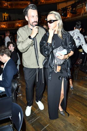 ABOUT YOU Opera Fashion Show: Jan Köppen and Marina Hoermanseder at the ABOUT YOU Opera Fashion Show in Berlin on October 7, 2026 Copyright: xEventpressxBerndtx
