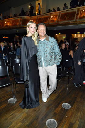 ABOUT YOU Opera Fashion Show: Leonie Hanne and Guido Maria Kretschmer at the ABOUT YOU Opera Fashion Show in Berlin on October 7, 2026 Copyright: xEventpressxBerndtx