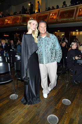 ABOUT YOU Opera Fashion Show: Leonie Hanne and Guido Maria Kretschmer at the ABOUT YOU Opera Fashion Show in Berlin on October 7, 2026 Copyright: xEventpressxBerndtx