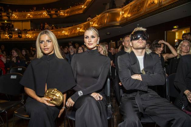 ABB ABOUTYOU Caroline Daur, Lena Gercke, and Ski Aggu as guests at the ABOUT YOU Opera Fashion Show at the Admiralspalast on October 7, 2026, in Berlin, Germany