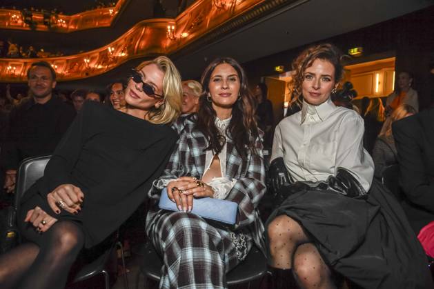 ABB ABOUTYOU Cheyenne Pahde, Bianca Nawrath, and Eva Padberg attend the ABOUT YOU Opera Fashion Show at the Admiralspalast on October 7, 2026, in Berlin, Germany
