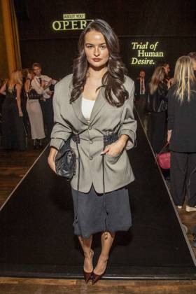 ABB ABOUTYOU Nele Ludowig Roeffen as a guest at the ABOUT YOU Opera Fashion Show at the Admiralspalast on October 7, 2026, in Berlin, Germany