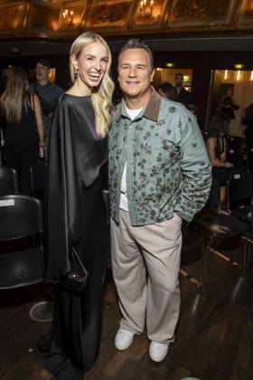 ABB ABOUTYOU Leonie Hanne and Guido Maria Kretschmer as guests at the ABOUT YOU Opera Fashion Show at the Admiralspalast on October 7, 2026, in Berlin, Germany