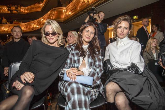 ABB ABOUTYOU Cheyenne Pahde, Bianca Nawrath, and Eva Padberg attend the ABOUT YOU Opera Fashion Show at the Admiralspalast on October 7, 2026, in Berlin, Germany