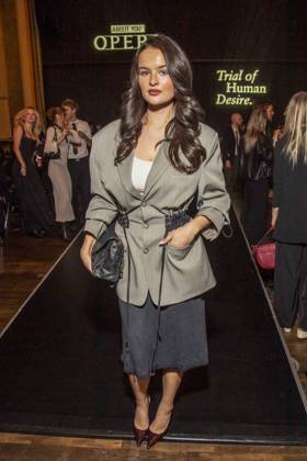 ABB ABOUTYOU Nele Ludowig Roeffen as a guest at the ABOUT YOU Opera Fashion Show at the Admiralspalast on October 7, 2026, in Berlin, Germany